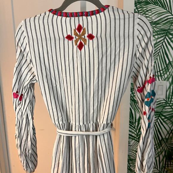 Figue Noor Embroidered Midi Dress XS - Picture 6 of 13